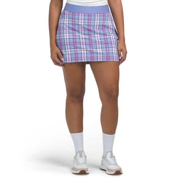 BELYN KEY Multi Upf 50 Stretch Woven City Mini Skort - Picture 1 of 2